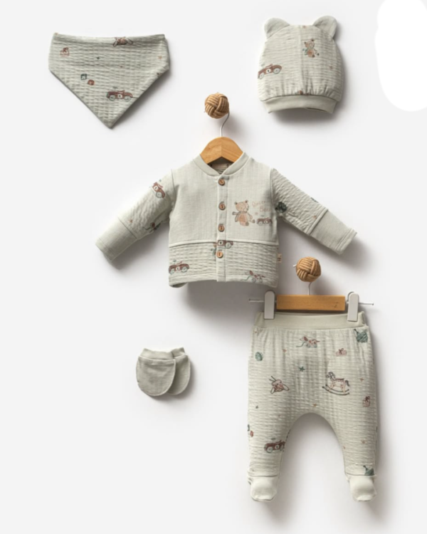 pack naissance garçon 5 pièces BUBBLES