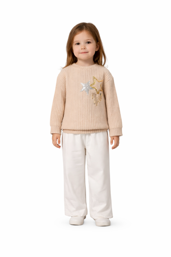 Ensemble 2 pièces Fille avec un design brodé